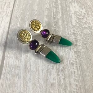 Fun colorful earrings